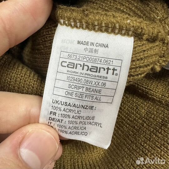 Новая шапка Carhartt WIP