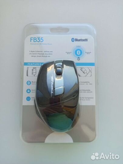 Беспроводная мышь a4tech fstyler fb35