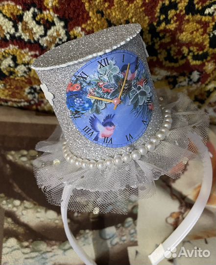 Ободок Минутка. Ободок Часики