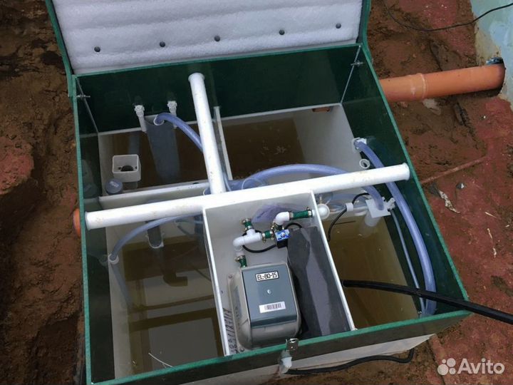 Септик Аквалос 4 переливной