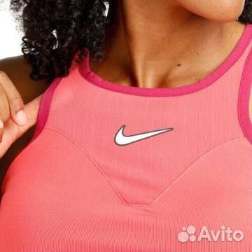 Топ женский Nike Dri-Fit Court Slam Solid Tank Top