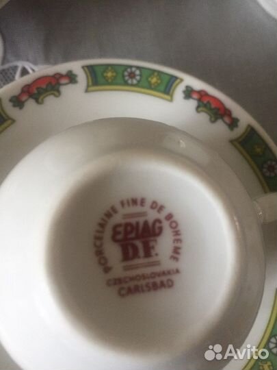 Сервиз кофейный Богемия