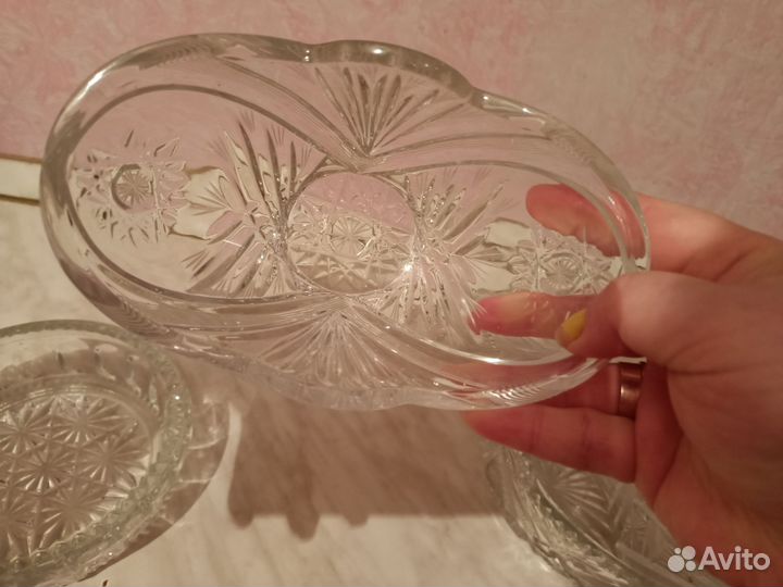 Хрустальная посуда СССР