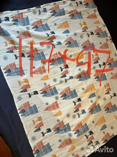 Муслиновые пелёнки, одеяло байковое