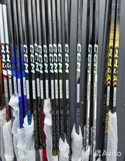 Клюшка хоккейная bauer hyperlite 2, CCM jetspeed