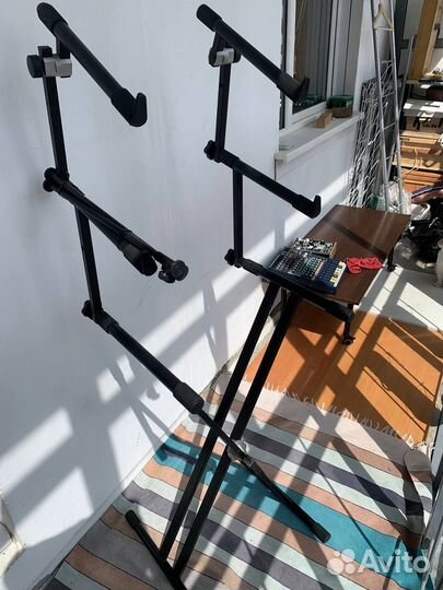 Стойка синтезаторная на 3 (три) уровня