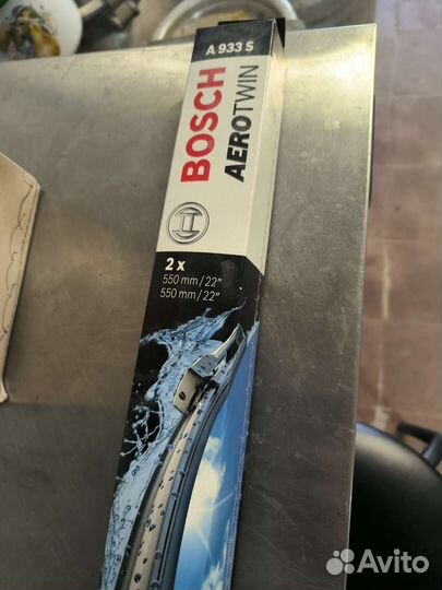 Бескаркасные дворники Bosch Aero 550 мм