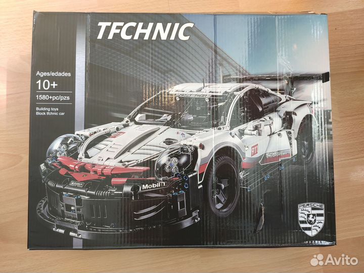 Конструктор аналог lego technic porshe 911