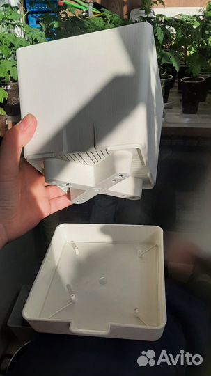 Горшок на подоконник 3л для цветов и овощей