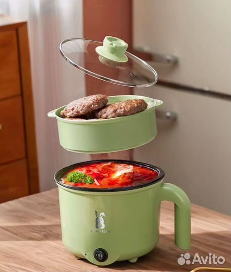 Мини мультиварка пароварка