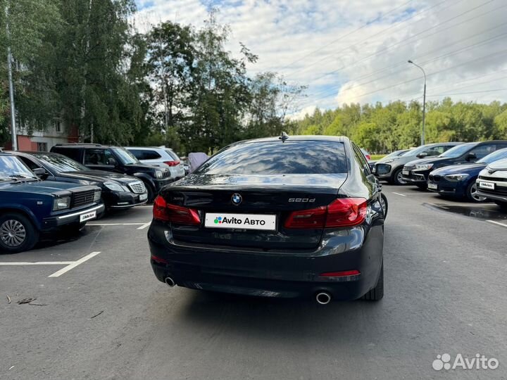 BMW 5 серия 2.0 AT, 2019, 54 940 км