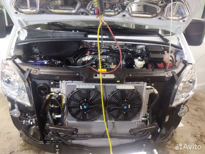 Кондиционер для газели установка