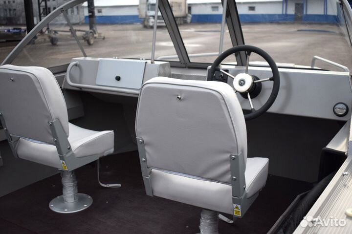 Новая алюминиевая лодка Неман 500 Pro