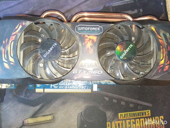 Видеокарта gtx 460