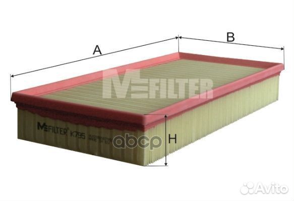 Фильтр воздушный audi Q7 06- 3.0-4.2 porsche C