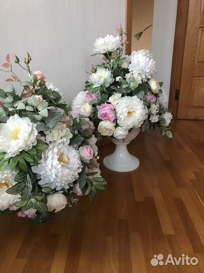Искусственные цветы букеты