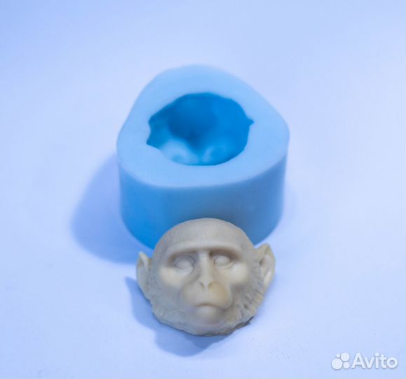 Силиконовый молд лицо