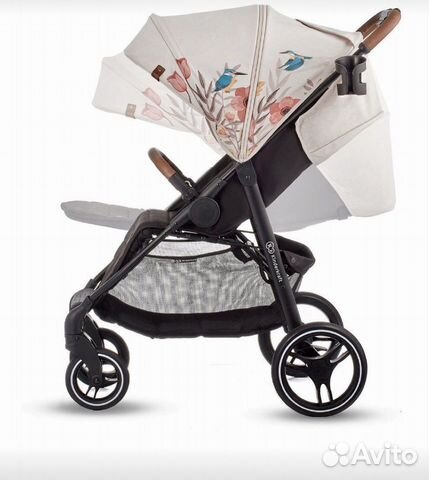 Коляска прогулочная Kinderkraft Grande LX Grey