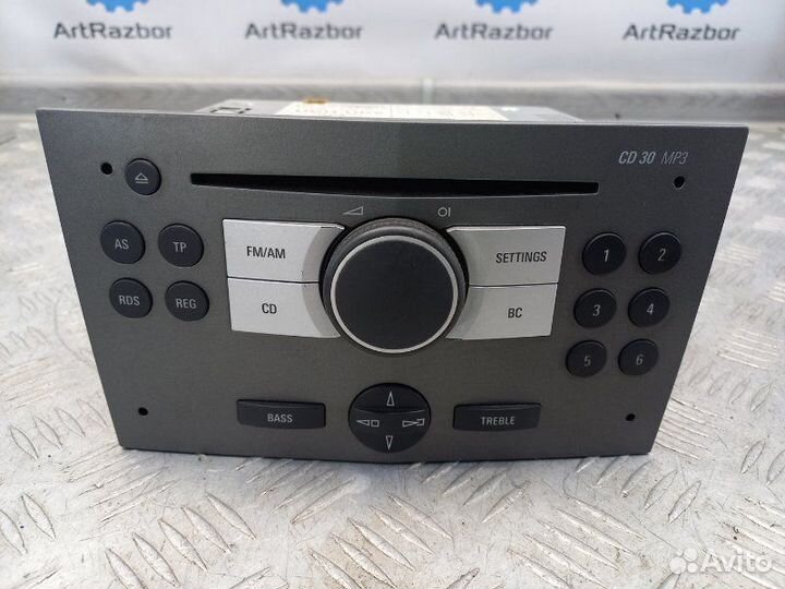 Магнитола Opel Astra H Z16XEP 104 Л.С хэтчбек 2004