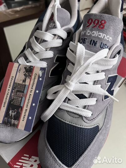 Кроссовки new balance 998 GNR 9.5US