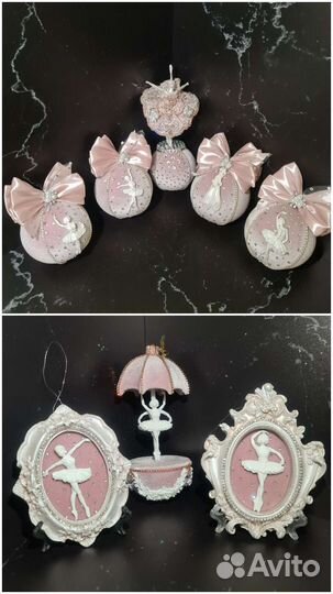 Набор елочных игрушек