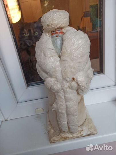Ватный дед мороз СССР
