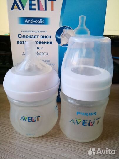 Бутылочки для кормления avent и поилки