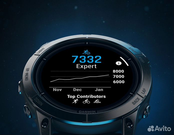 Garmin epix Pro Sapphire 42 mm Золотистый