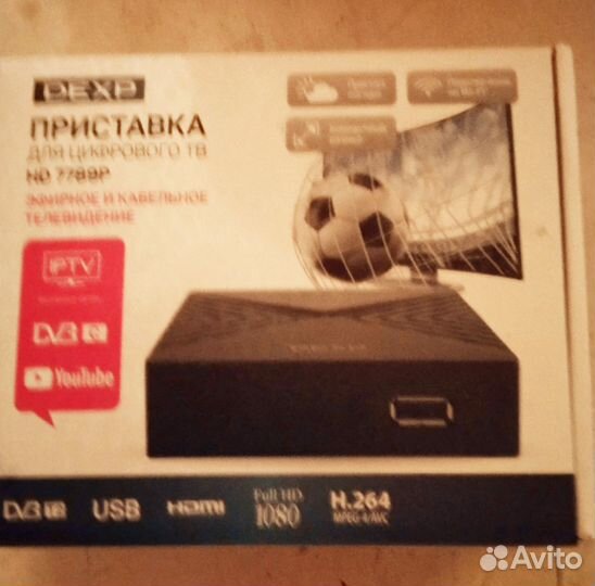 Цифровая тв приставка dvb t2 dexp