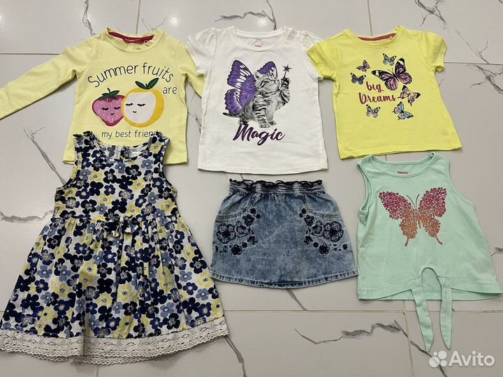 Пакет вещей для девочки 1- 2,5 года