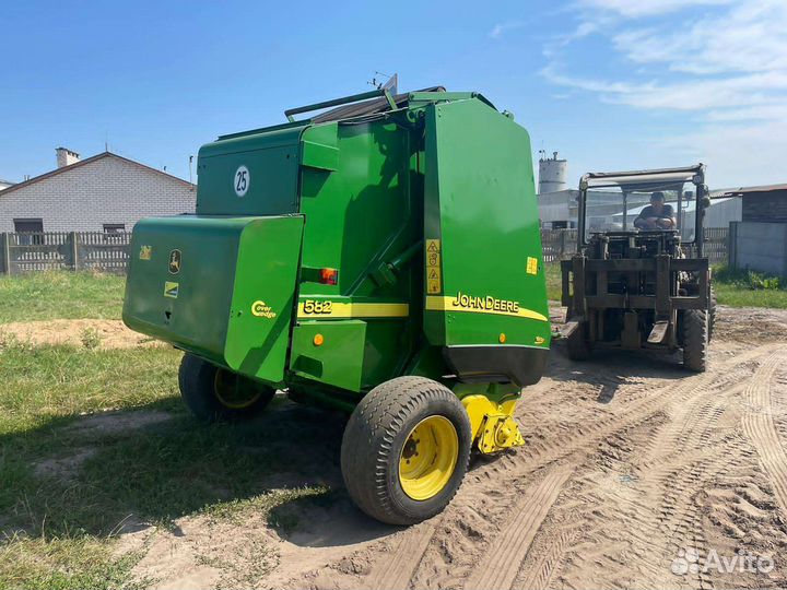 Пресс-подборщик John Deere 582, 2001