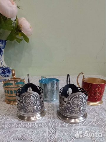 Подстаканник мельхиор СССР