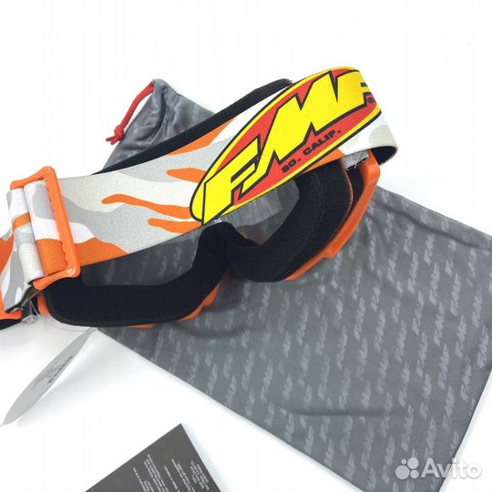 Очки кроссовые FMF Powercore Assault Оранж