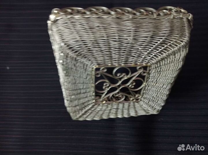 Конфетница мельхиоровая СССР