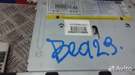 Магнитола chevrolet captiva 1 (BEA29I401)