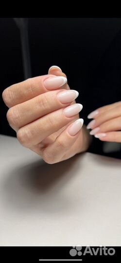 Маникюр на дому, наращивание ногтей, пудра