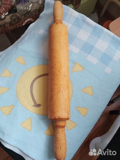 Скалка для теста деревянная