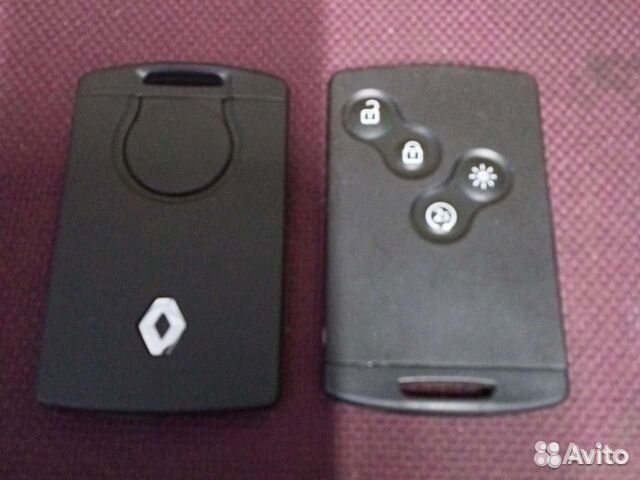 Смарт ключ рено каптюр
