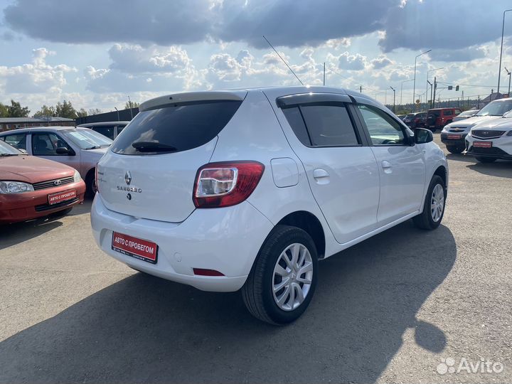 Renault Sandero 1.6 МТ, 2018, 95 590 км