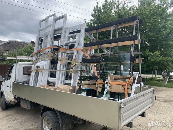 Газель с пирамидой, перевозка окон,без выходных