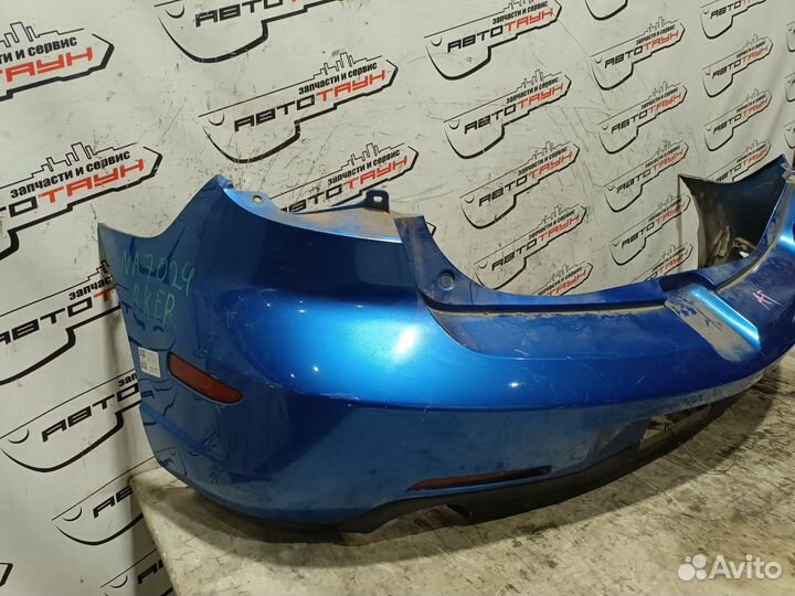 Бампер mazda axela mazda3 BK BK3P bkep B32T50221J94 hatchback 4 катафота sport 1 модель задний синий