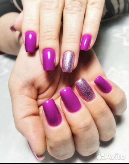 Маникюр с покрытием гель лак