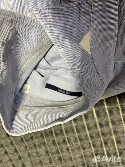 Рубашка мужская размер 50 голубая Pal Zileri