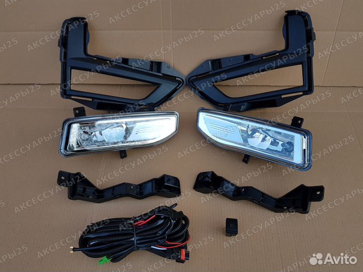 Туманки для Nissan X-Trail t32 (Икстрейл) 2017г+