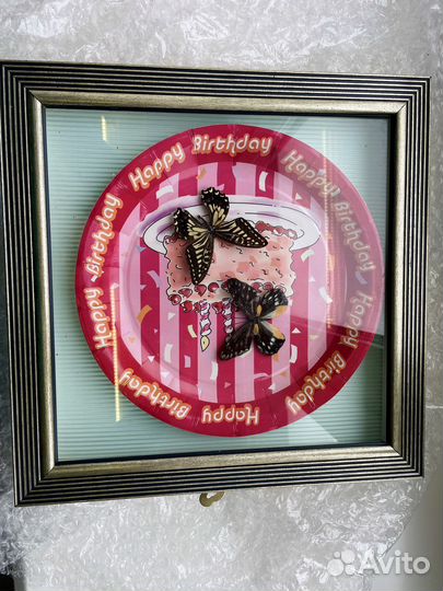 Картина с бабочками новая в ассортименте