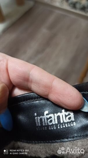 Ботильоны натуральная кожа 39