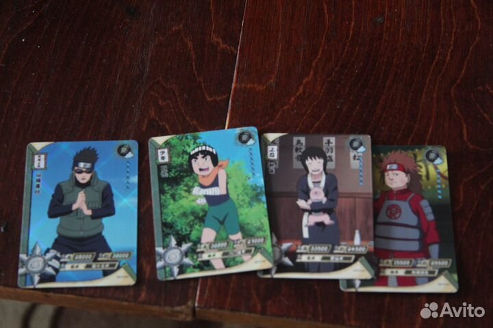 Коллекционные карточки Ван Пис и Наруто