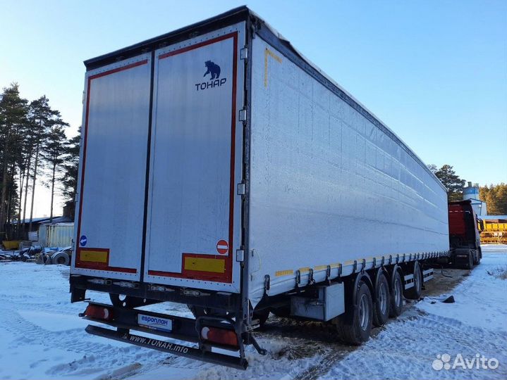 Полуприцеп шторно-бортовой Тонар T4-16V (97882), 2023