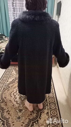 Пальто женское зимнее размер 54 56