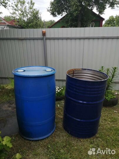 Бочки для сжигания мусора, и воды, бу